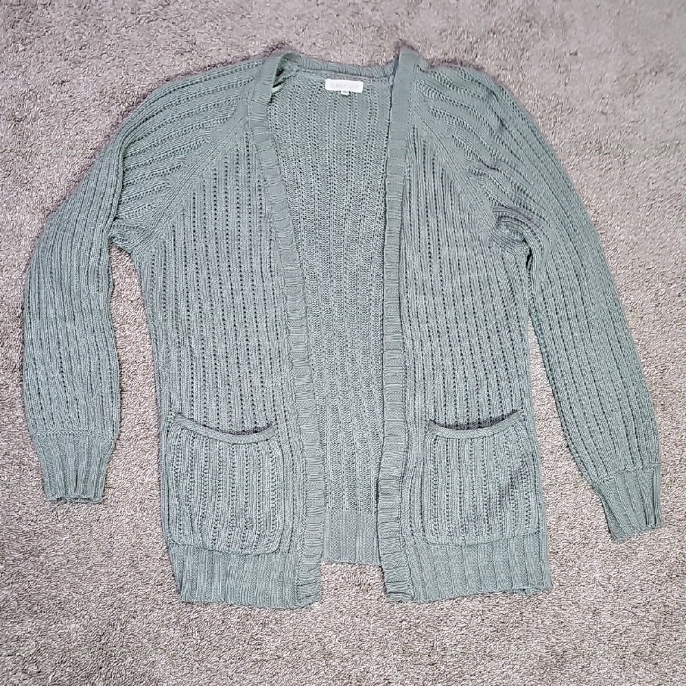 ULTRA FLIRT Cozy Knit Open-Front Cardigan Sweater